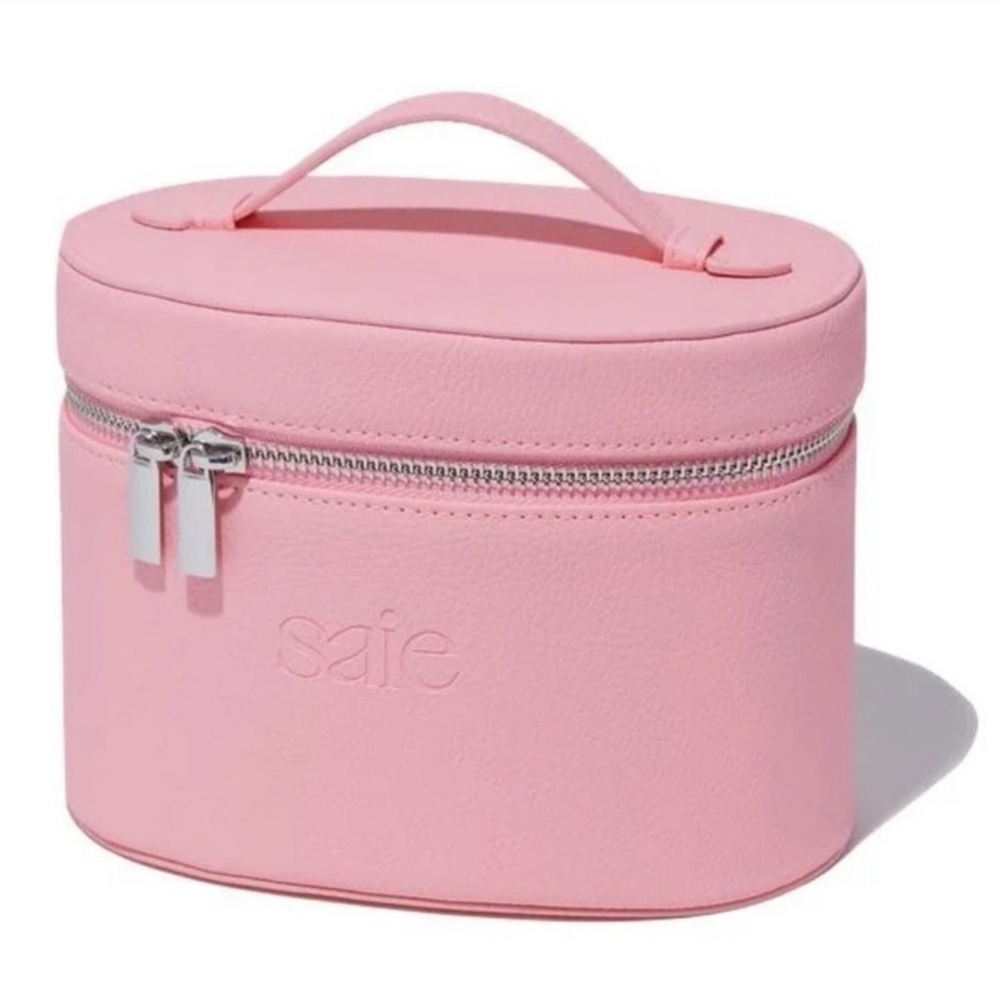 Saie Pink Cosmetic Case